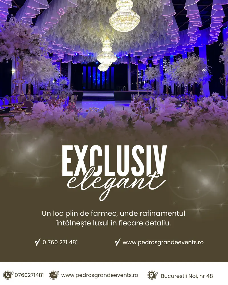 Restaurant nuntă București – Pedros Grande Events by Burlesque Events